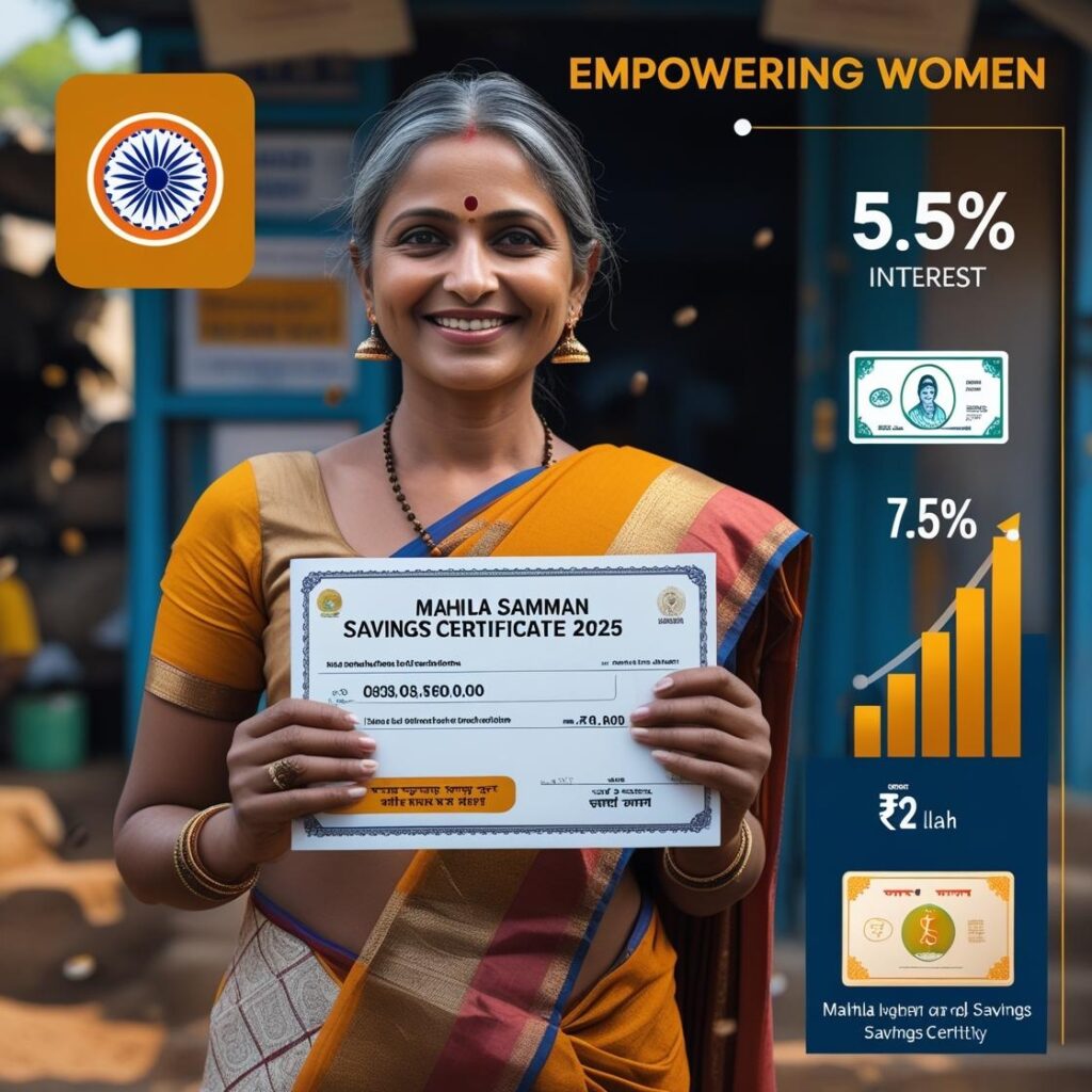 ✅ Mahila Samman Savings Certificate 2025 – 7.5% Interest Scheme for Women & Girls